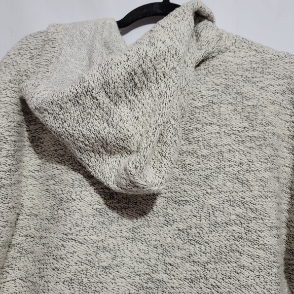 ⬇️$24 madewell cozy textured gray knit hooded - Picture 8 of 11